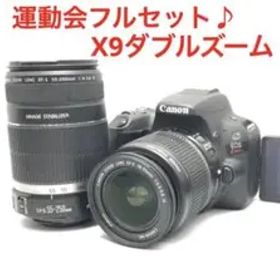 運動会応援セット★ Canon EOS Kiss X9ダブルズームレンズ
