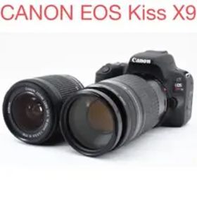 デジタル一眼レフカメラcanon kiss x9標準&望遠ダブルレンズセット