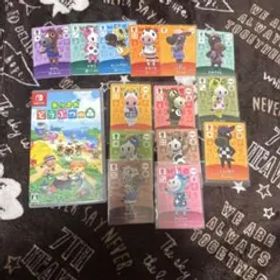 17日まで80万→50万 Switch あつまれどうぶつの森 ➕馬達のカード付き
