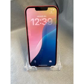 中古 国内版 SIMフリー iPhone1３ 256GB レッド色(スマートフォン本体)