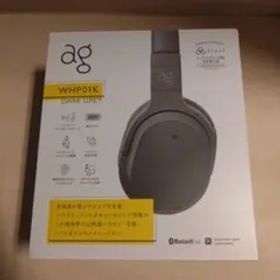 ag WHP01K ダークグレー ワイヤレスヘッドホン