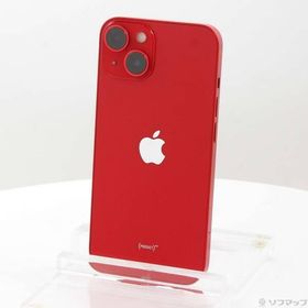 〔中古〕Apple(アップル) iPhone14 128GB プロダクトレッド MPV93J／A SIMフリー〔377-ud〕