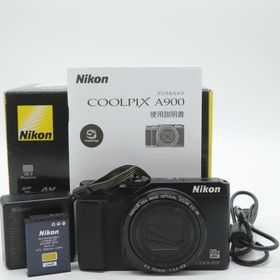 ニコン(Nikon)の■良品■COOLPIX A900 光学35倍ズーム 2029万画素 ブラック(コンパクトデジタルカメラ)