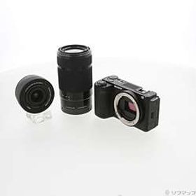 VLOGCAM ZV-E10 II ダブルズームレンズキット ブラック ZV-E10M2X B