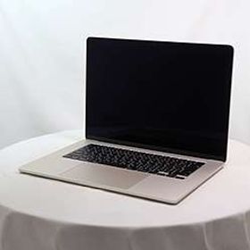 MacBook Air 15.3-inch Early-2024 MC9F4J／A Apple M3 8コアCPU_10コアGPU 16GB SSD256GB スターライト 〔26.3 Tahoe〕
