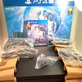 プレイステーション4(PlayStation4)の★希少動作品★PS4 Pro 1TB モンスターハンター ワールド アイスボーン(家庭用ゲーム機本体)