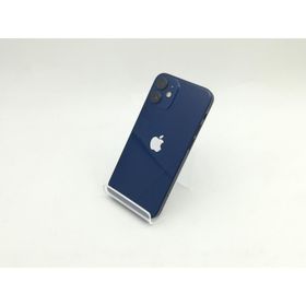 【中古】Apple SoftBank 【SIMロック解除済み】 iPhone 12 mini 128GB ブルー MGDP3J/A【三宮駅前】保証期間１ヶ月【ランクB】