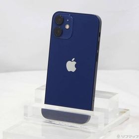 〔中古〕Apple(アップル) iPhone12 mini 128GB ブルー NGDP3J／A SIMフリー〔269-ud〕
