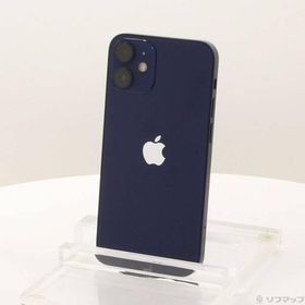 〔中古〕Apple(アップル) iPhone12 mini 128GB ブルー MGDP3J／A SIMフリー〔349-ud〕