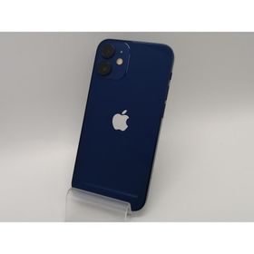 【中古】Apple 国内版 【SIMフリー】 iPhone 12 mini 128GB ブルー MGDP3J/A【府中ル・シーニュ】保証期間１ヶ月【ランクB】