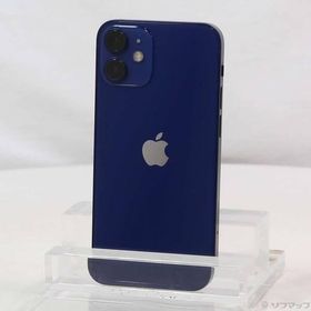 〔中古〕Apple(アップル) iPhone12 mini 128GB ブルー MGDP3J／A SIMフリー〔344-ud〕