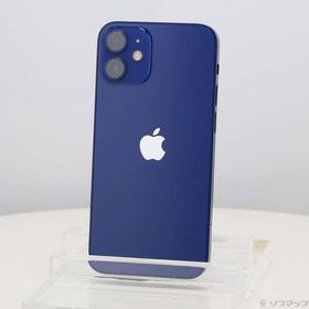 〔中古〕Apple(アップル) iPhone12 mini 128GB ブルー MGDP3J／A SIMフリー〔348-ud〕