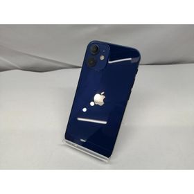 【中古】Apple SoftBank 【SIMロック解除済み】 iPhone 12 mini 128GB ブルー MGDP3J/A【札幌】保証期間１ヶ月【ランクA】