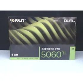 中古 Palit NE7506T019P1-GB2062D(RTX5060Ti Dual 8G) 178252 状態： C:並品
