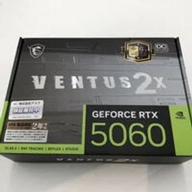 中古 MSI GeForce RTX5060 8G VENTUS 2X OC 4580002082 状態： B:良品