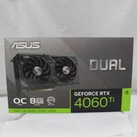中古 ASUS DUAL-RTX4060TI-O8G (RTX4060Ti 8GB) 158564 状態： B:良品