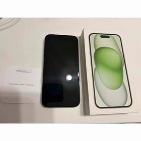 アップル(Apple)の美品!【海外製 シャッター音なし】iPhone15 256G 箱有り(スマートフォン本体)