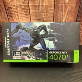 中古 玄人志向 GeForce RTX4070Ti (GG-RTX4070Ti-E12GB/EX/TP2) 5070001934 状態： B:良品