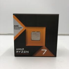 中古 AMD Ryzen 7 7800X3D (AM5/4.2/104M/C8/T16/120W) 157139 状態： C:並品