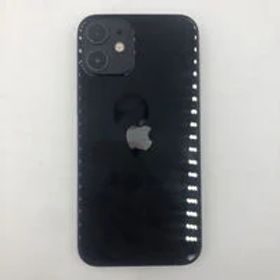 中古 Apple iPhone12 mini 5.4インチ 64GB (ブラック) 国内版SIMロックフリー MGA03J/A 144002 状態： C:並品