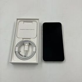 中古 【国内版SIMフリー】Apple iPhone13 mini 5.4インチ 128GB (スターライト) MLJE3J/A 147396 状態： B:良品