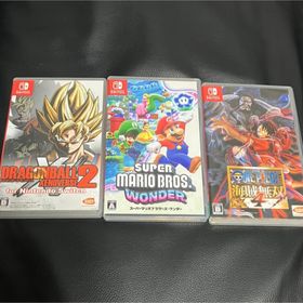 ニンテンドースイッチ(Nintendo Switch)の【Switch3枚セット】マリオワンダー / 海賊無双4 / ゼノバース2(家庭用ゲームソフト)