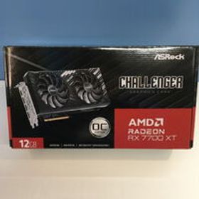 中古 ASRock RX7700XT CL 12GO RX7700XT Challenger OC (RX7700XT 12G) 162739 状態： B:良品