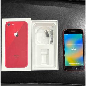 アップル(Apple)のアップル iPhone8 64GB RED SIMフリー(スマートフォン本体) アップル(Apple)のアップル iPhone8 64GB RED SIMフリー(スマートフォン本体)