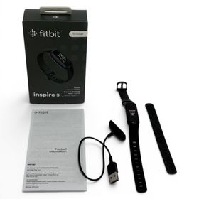 ◆ フィットビット FITBIT ウェアラブル端末 INSPIRE 3 ブラック 睡眠 720-4301(腕時計(デジタル)) ◆ フィットビット FITBIT ウェアラブル端末 INSPIRE 3 ブラック 睡眠 720-4301(腕時計(デジタル))