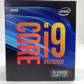 中古 INTEL Core i9 9900K (1151/3.60GHz/16M/C8/T16) 138482 状態： B:良品