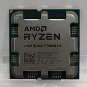 中古 AMD Ryzen 7 7800X3D (AM5/4.2/104M/C8/T16/120W) 157139 状態： B:良品