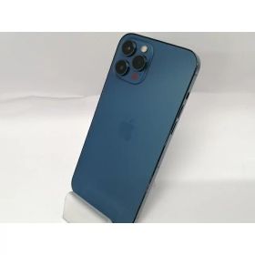 【中古】【赤ロム保証あり】Apple au 【SIMロック解除済み】 iPhone 12 Pro Max 256GB パシフィックブルー MGD23J/A【高崎モントレー】保証期間1ヶ月【ランクC】