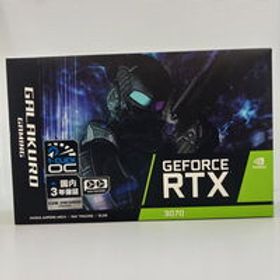 中古 玄人志向_RTX3070_1Cliok_OC_PCIE_8GB_GDDR6_256Bit_HDMI_DP_DP_DP 3410014503 状態： B:良品