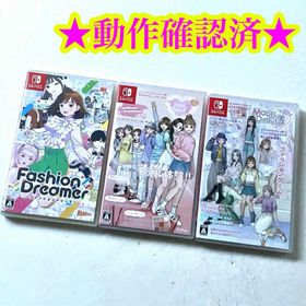 ニンテンドースイッチ(Nintendo Switch)のSwitch ファッションドリーマー モデルデビュー2 3 #ニコラ 3点(家庭用ゲームソフト)