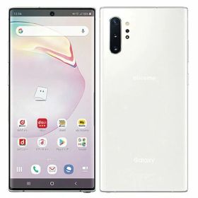 【中古】【安心保証】 Galaxy Note10+ SC-01M[256GB] docomo オーラホワイト