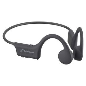 オーム電機 骨伝導イヤホン AudioComm [ ワイヤレス ( 左右コード ) / 骨伝導 / Bluetooth 対応 ] ブラック HP-BC110N