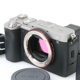 【中古】【良品】ソニー α7C ILCE-7C ボディ [シルバー]（センサー清掃済み） CA01-M6556-2P1B SONY ソニー α Eマウント ミラーレス フルサイズ 手ブレ補正 4K対応