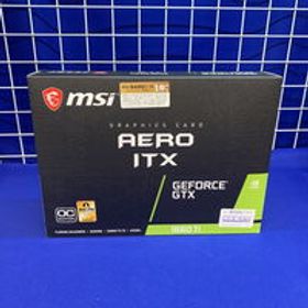 中古 MSI GeForce GTX 1660 Ti AERO ITX 6G OC(GTX1660Ti) 139073 状態： B:良品
