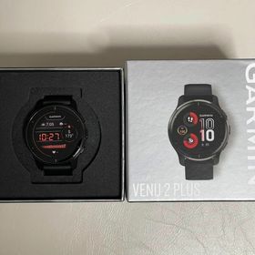 ガーミン(GARMIN)のVenu 2 Plus Black / Slate Suica スマートウォッチ(腕時計(デジタル)) ガーミン(GARMIN)のVenu 2 Plus Black / Slate Suica スマートウォッチ(腕時計(デジタル))