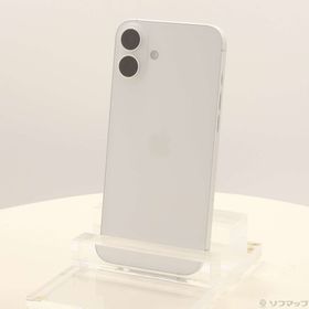 (中古)Apple iPhone16 Plus 256GB ホワイト MXVH3J/A SIMフリー(305-ud)