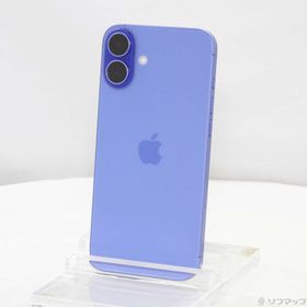 (中古)Apple iPhone16 Plus 256GB ウルトラマリン MXVK3J/A SIMフリー(198-ud)