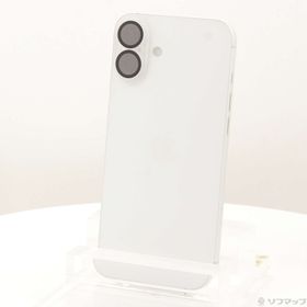 (中古)Apple iPhone16 Plus 256GB ホワイト MXVH3J/A SIMフリー(305-ud)