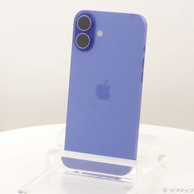 (中古)Apple iPhone16 Plus 128GB ウルトラマリン NXVE3J/A SIMフリー(305-ud)