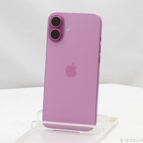 (中古)Apple iPhone16 Plus 128GB ピンク 3N345J/A SIMフリー(348-ud)