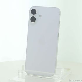 (中古)Apple iPhone16 Plus 256GB ホワイト MXVH3J/A SIMフリー(198-ud)