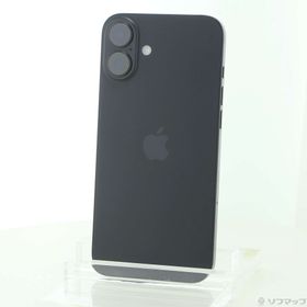 (中古)Apple iPhone16 Plus 128GB ブラック MXVA3J/A SIMフリー(198-ud)