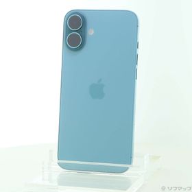 (中古)Apple iPhone16 Plus 128GB ティール MXVF3J/A SIMフリー(377-ud)