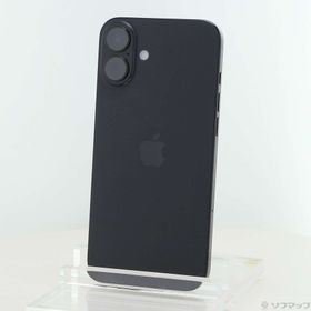 (中古)Apple (展示品) iPhone16 Plus 128GB ブラック 3N343J/A SIMフリー(269-ud)