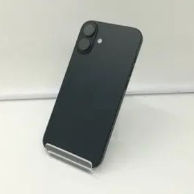 【中古】Apple 国内版 【SIMフリー】 iPhone 16 Plus 128GB ブラック MXVA3J/A【仙台駅東口】保証期間１ヶ月【ランクA】