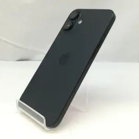 【中古】Apple 国内版 【SIMフリー】 iPhone 16 Plus 256GB ブラック MXVG3J/A【札幌南2条】保証期間１ヶ月【ランクB】